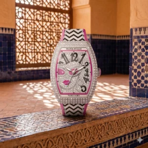 Franck Muller Vanguard Barbie Vintage Diamond-Diamond