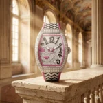 Franck Muller Vanguard Barbie Vintage Diamond-Diamond — view 3