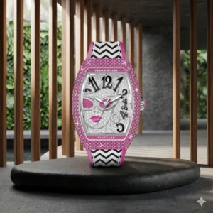 Franck Muller Vanguard Barbie Vintage Sapphire-Diamond