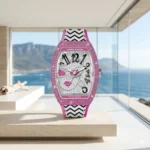 Franck Muller Vanguard Barbie Vintage Sapphire-Diamond — view 3